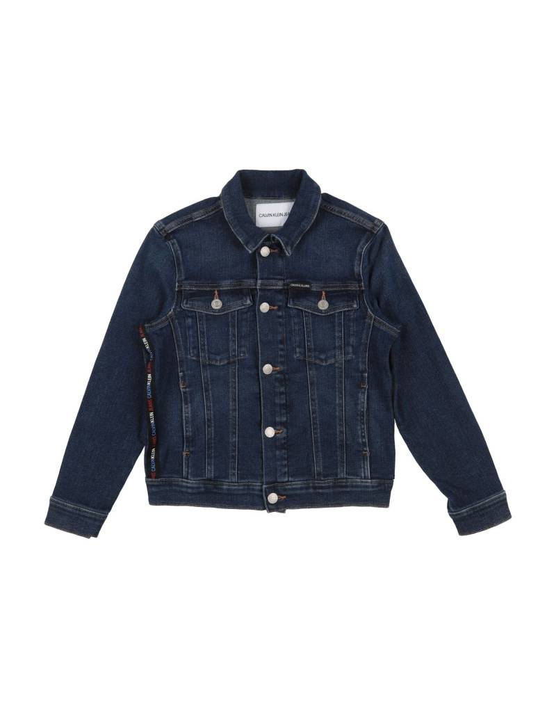 CALVIN KLEIN JEANS Jeansjacke/-mantel Kinder Blau von CALVIN KLEIN JEANS
