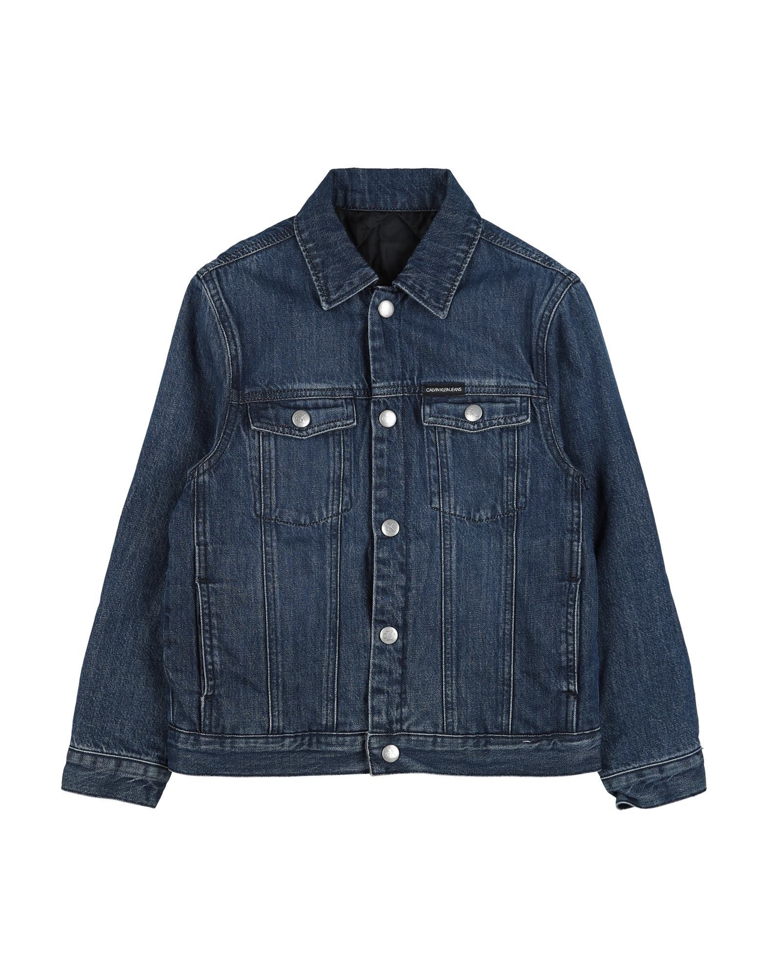 CALVIN KLEIN JEANS Jeansjacke/-mantel Kinder Blau von CALVIN KLEIN JEANS