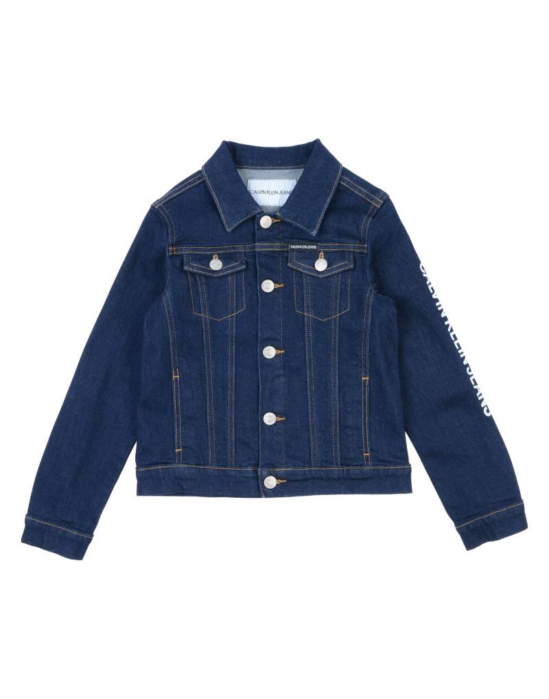 CALVIN KLEIN JEANS Jeansjacke/-mantel Kinder Blau von CALVIN KLEIN JEANS