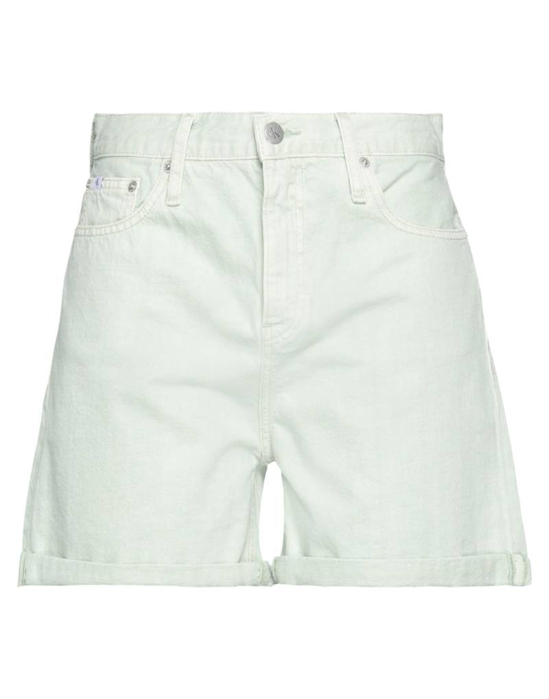 CALVIN KLEIN JEANS Jeansshorts Damen Säuregrün von CALVIN KLEIN JEANS