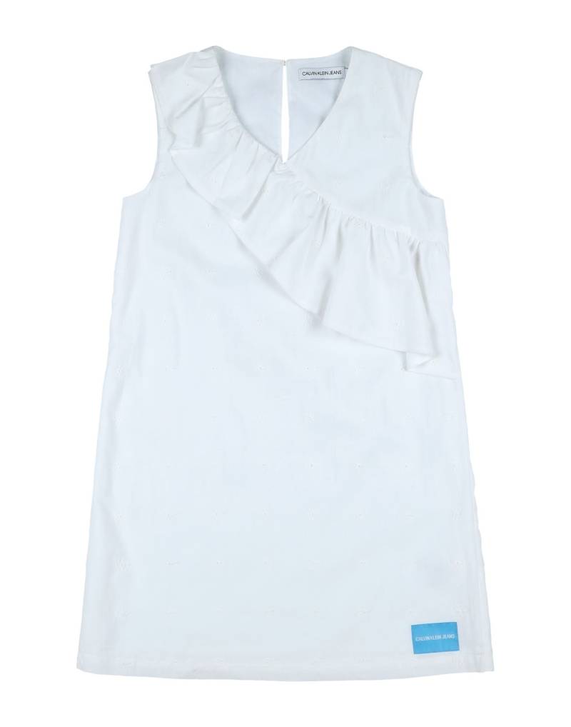 CALVIN KLEIN JEANS Kinderkleid Kinder Weiß von CALVIN KLEIN JEANS