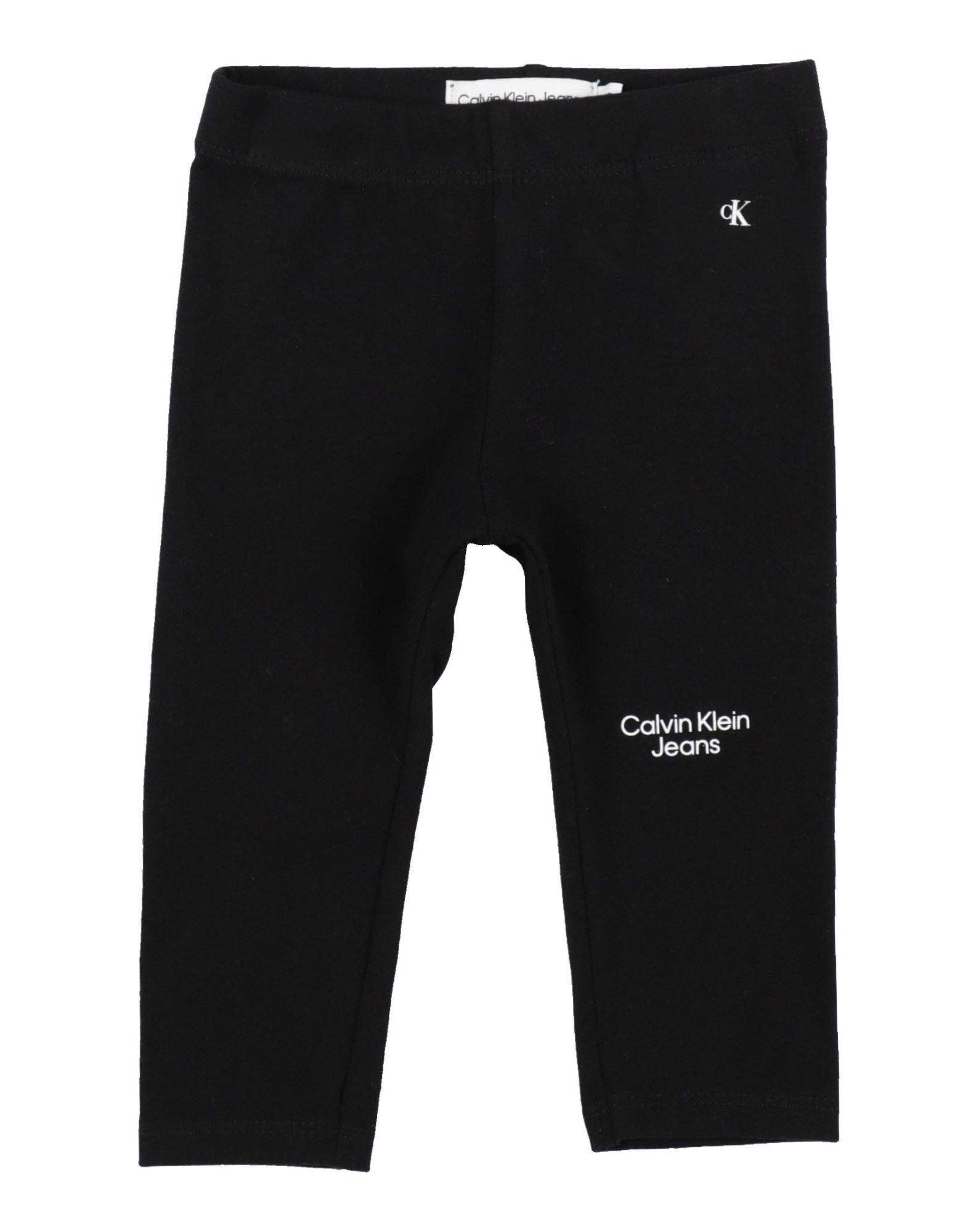 CALVIN KLEIN JEANS Leggings Kinder Schwarz von CALVIN KLEIN JEANS