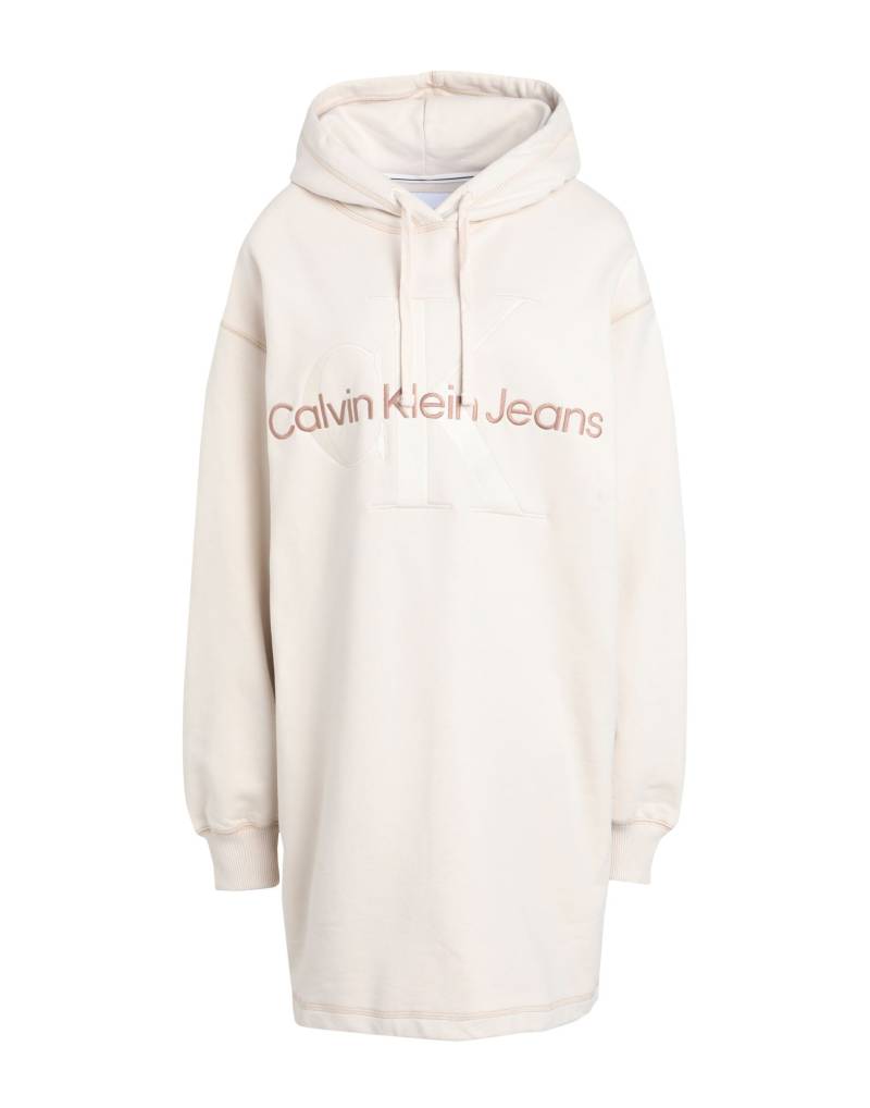 CALVIN KLEIN JEANS Mini-kleid Damen Elfenbein von CALVIN KLEIN JEANS