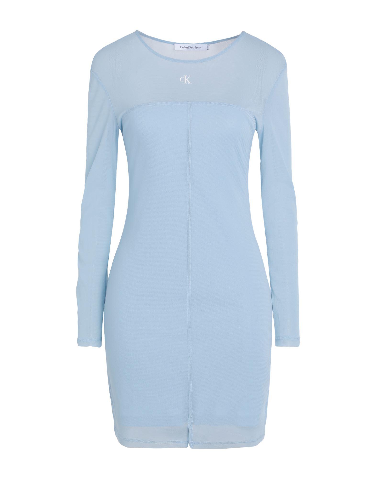 CALVIN KLEIN JEANS Mini-kleid Damen Himmelblau CALVIN KLEIN JEANS Mini-kleid Damen Himmelblau von CALVIN KLEIN JEANS