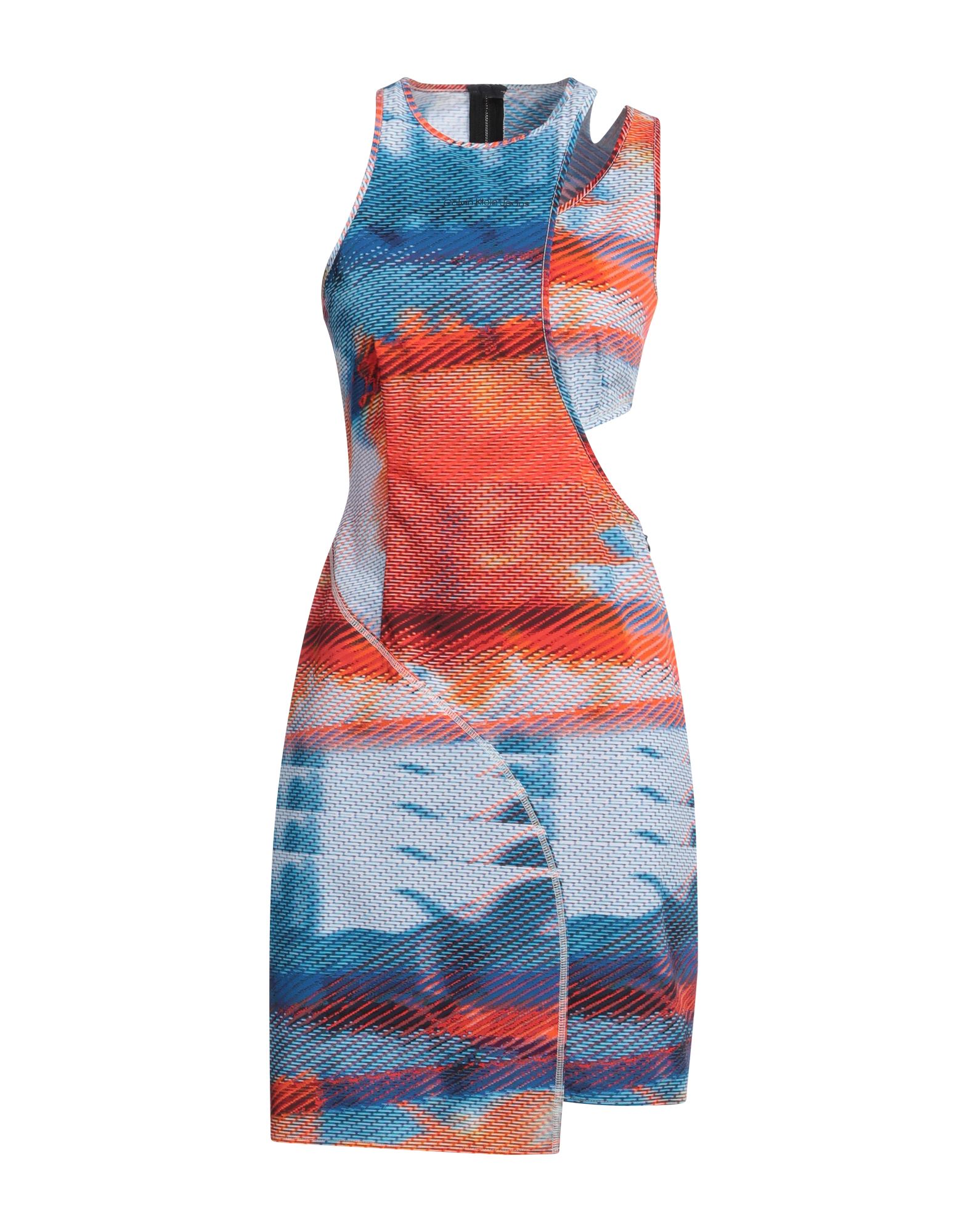 CALVIN KLEIN JEANS Mini-kleid Damen Orange von CALVIN KLEIN JEANS