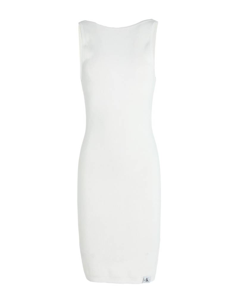 CALVIN KLEIN JEANS Mini-kleid Damen Off white von CALVIN KLEIN JEANS