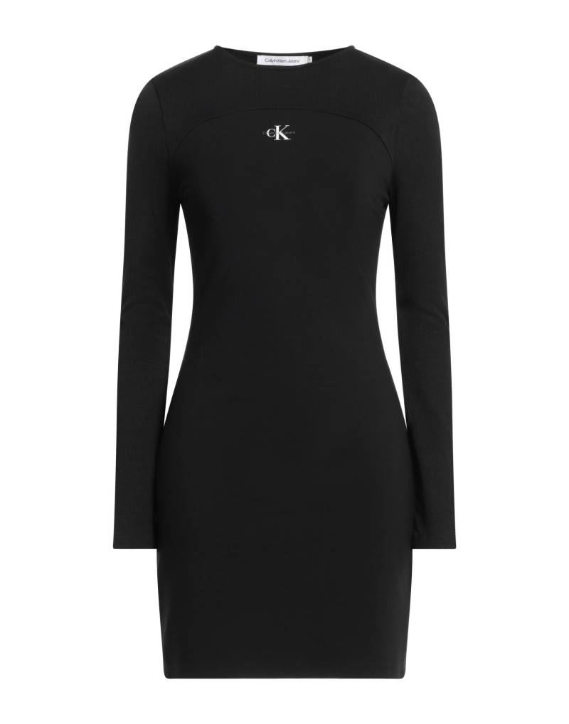 CALVIN KLEIN JEANS Mini-kleid Damen Schwarz von CALVIN KLEIN JEANS