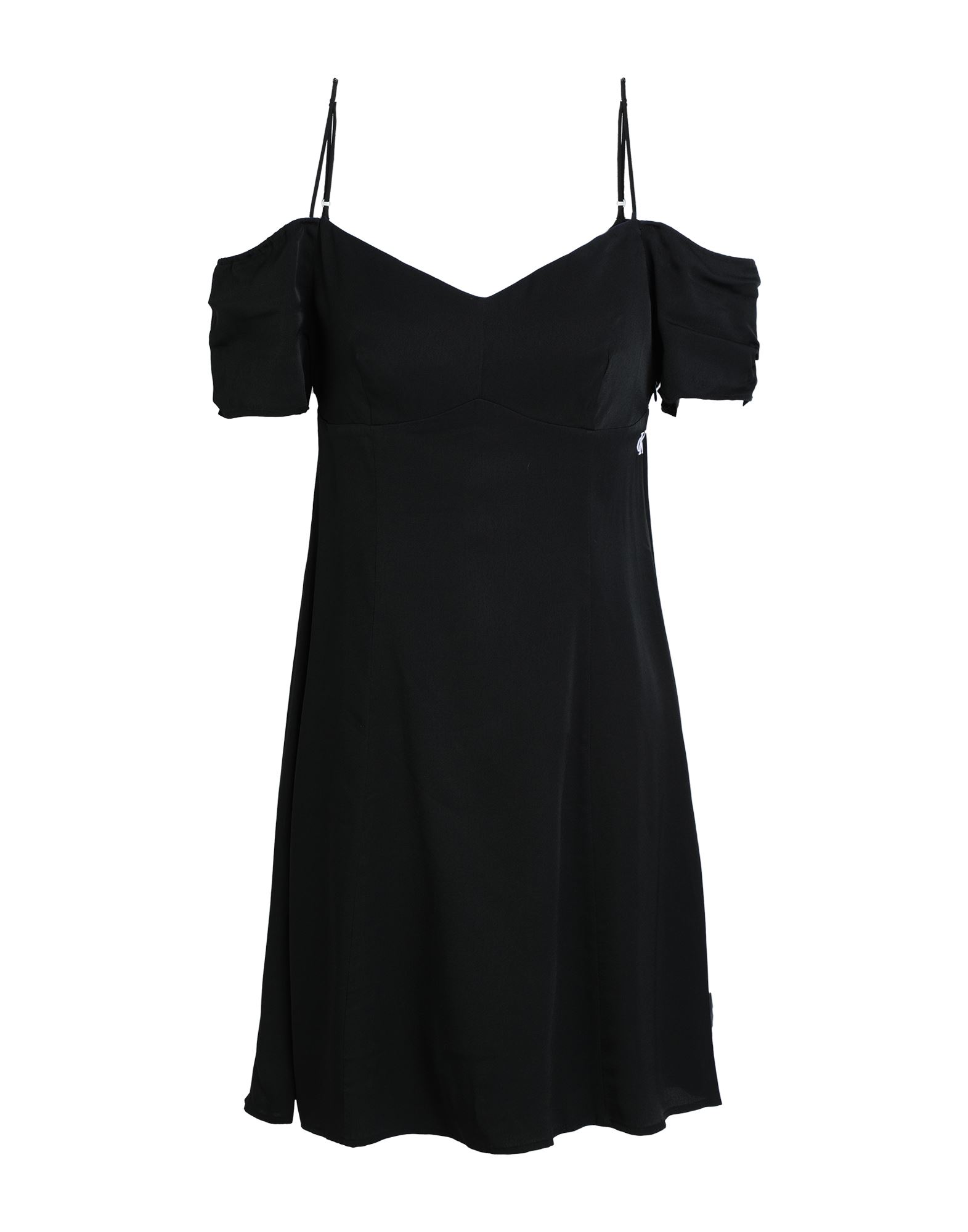CALVIN KLEIN JEANS Mini-kleid Damen Schwarz CALVIN KLEIN JEANS Mini-kleid Damen Schwarz von CALVIN KLEIN JEANS