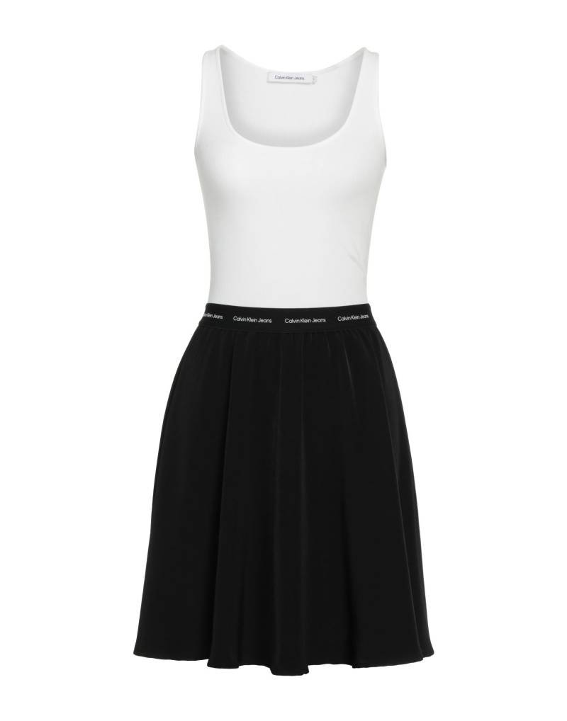 CALVIN KLEIN JEANS Mini-kleid Damen Weiß von CALVIN KLEIN JEANS