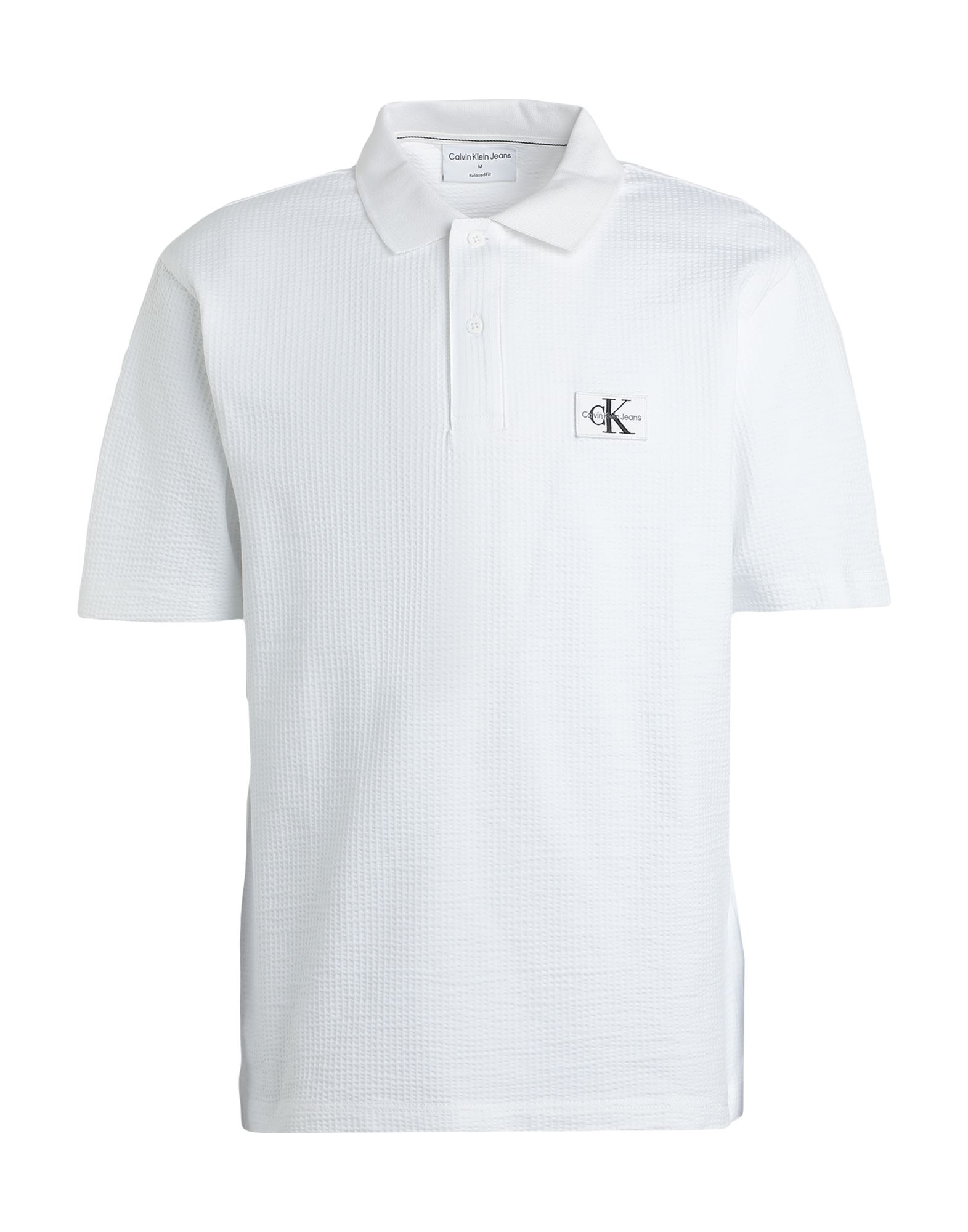CALVIN KLEIN JEANS Poloshirt Herren Weiß CALVIN KLEIN JEANS Poloshirt Herren Weiß von CALVIN KLEIN JEANS