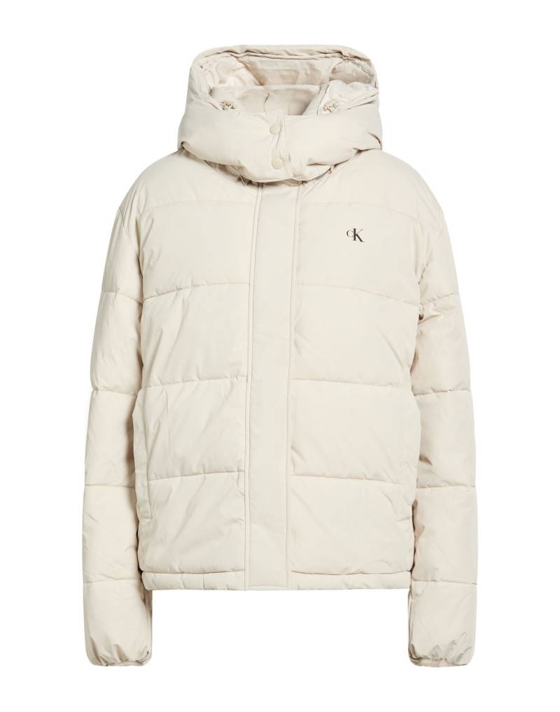 CALVIN KLEIN JEANS Pufferjacke & Daunenjacke Damen Beige von CALVIN KLEIN JEANS