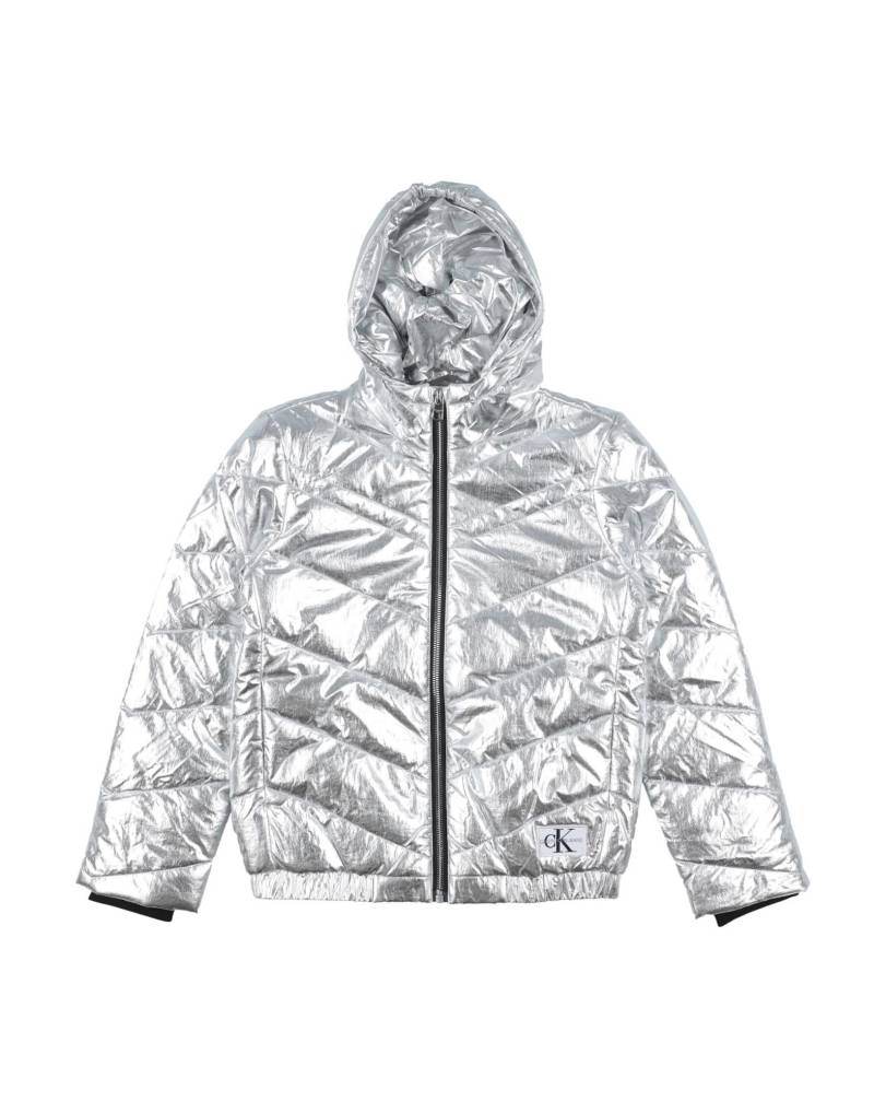CALVIN KLEIN JEANS Pufferjacke & Daunenjacke Kinder Silber von CALVIN KLEIN JEANS