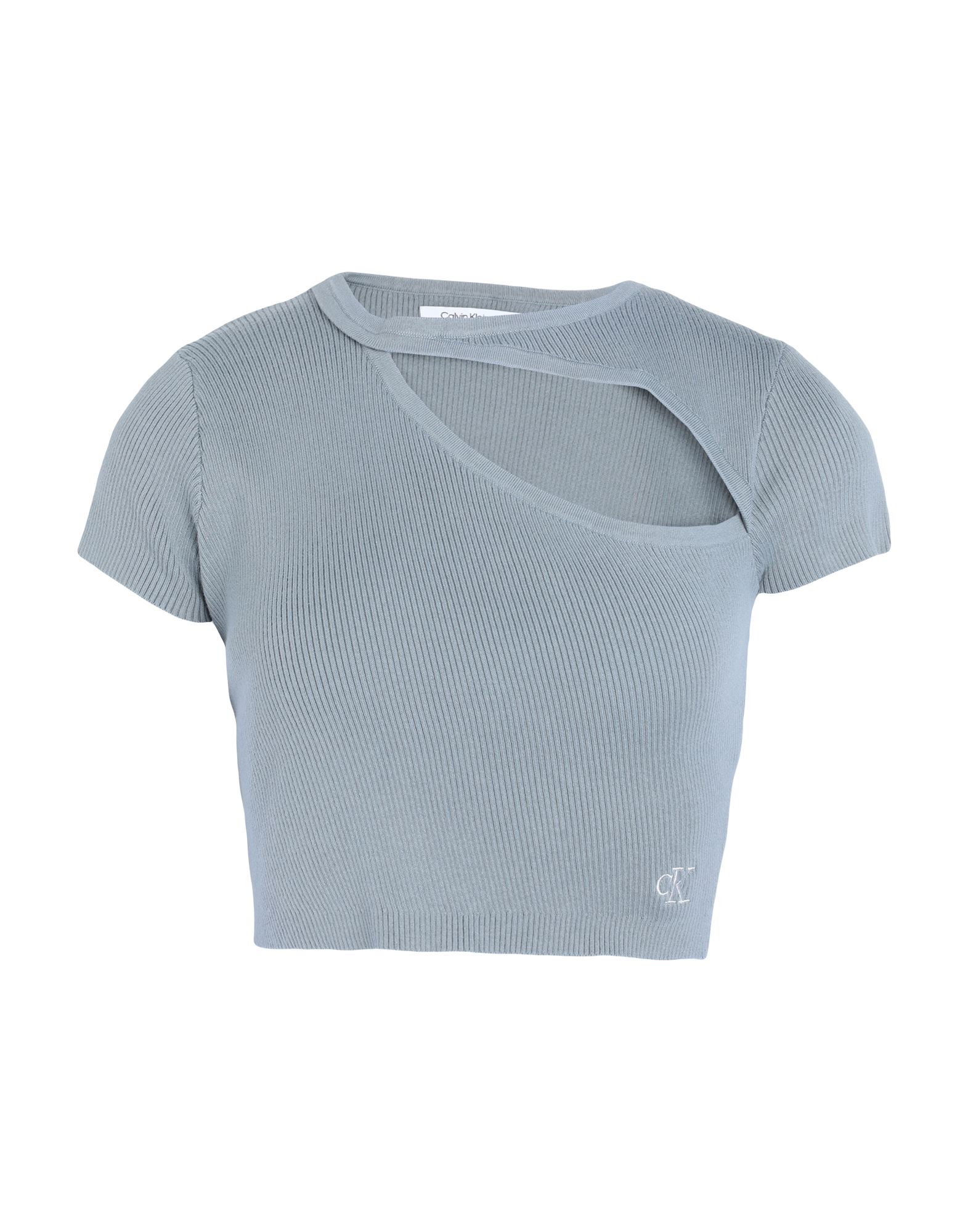 CALVIN KLEIN JEANS Pullover Damen Grau CALVIN KLEIN JEANS Pullover Damen Grau von CALVIN KLEIN JEANS