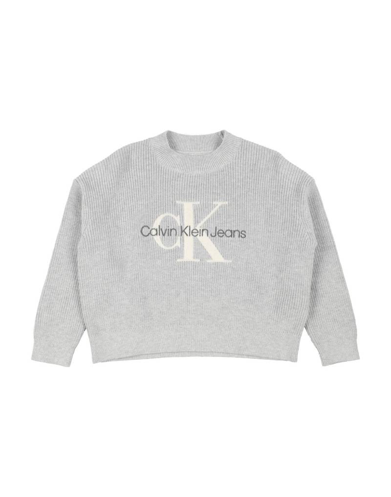 CALVIN KLEIN JEANS Pullover Kinder Hellgrau von CALVIN KLEIN JEANS