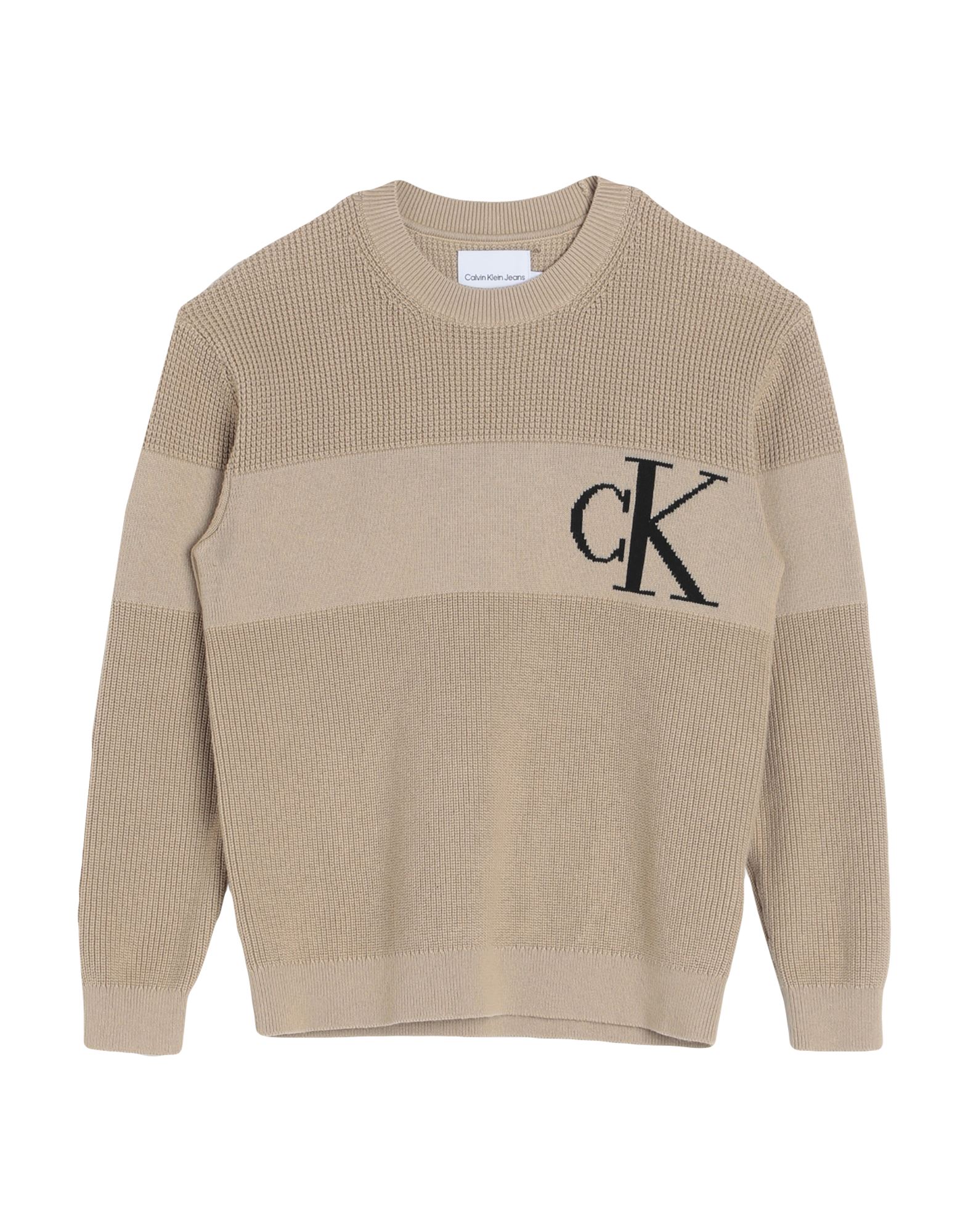 CALVIN KLEIN JEANS Pullover Kinder Sand von CALVIN KLEIN JEANS