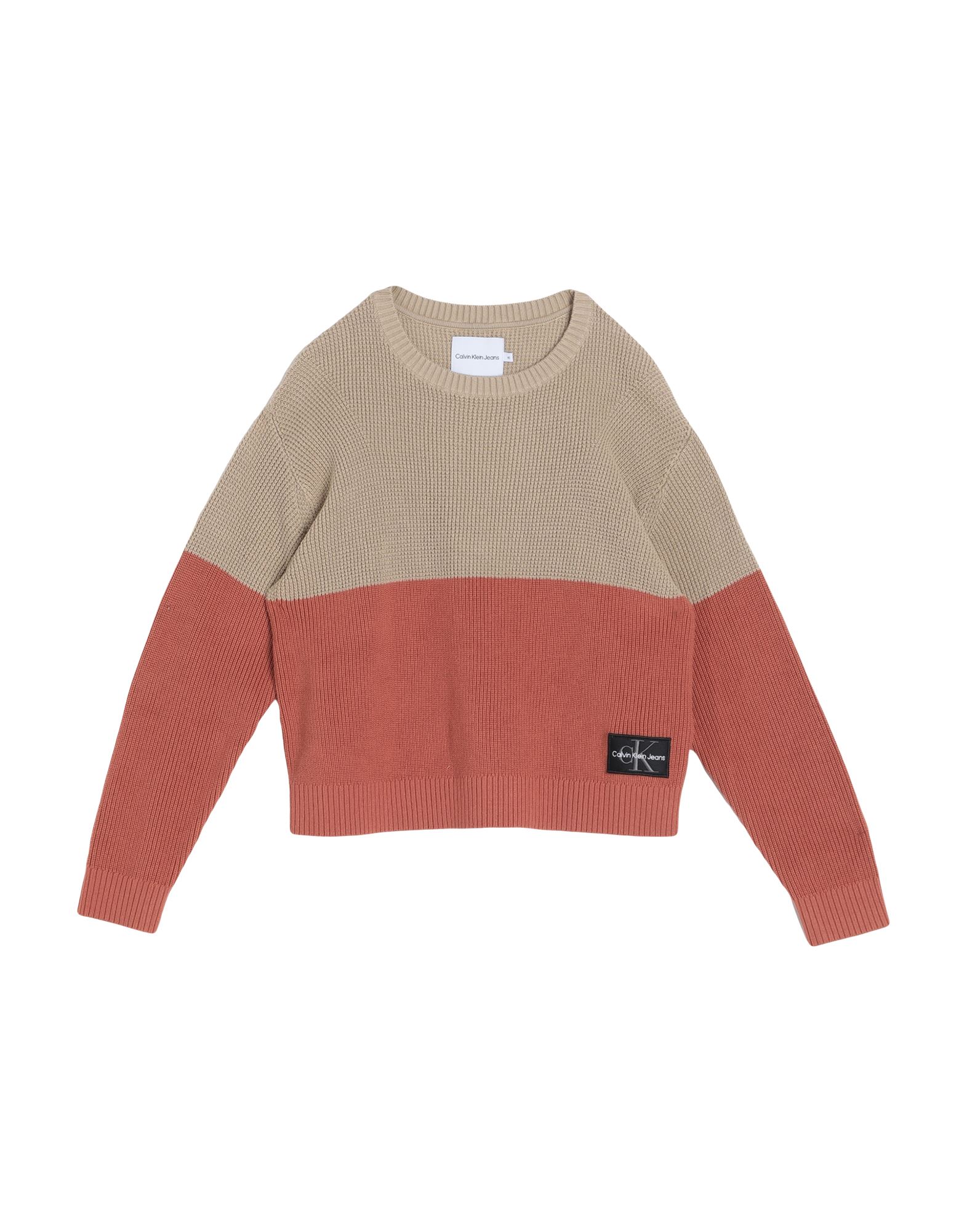 CALVIN KLEIN JEANS Pullover Kinder Sand von CALVIN KLEIN JEANS