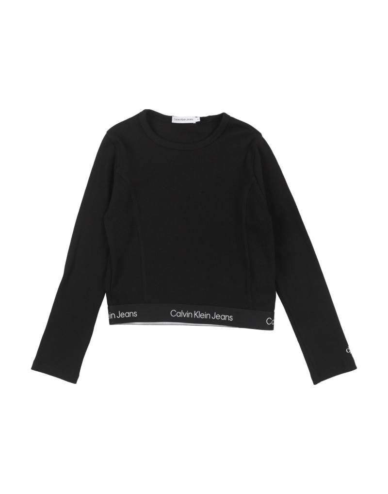 CALVIN KLEIN JEANS Pullover Kinder Schwarz von CALVIN KLEIN JEANS
