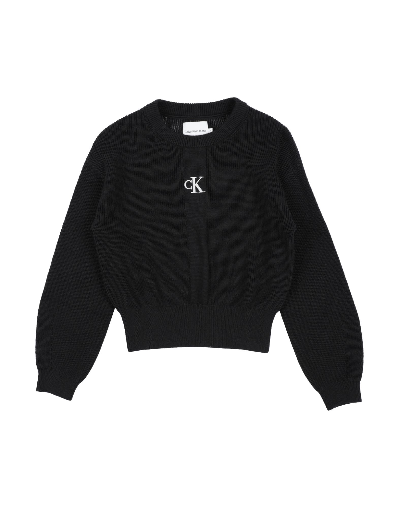 CALVIN KLEIN JEANS Pullover Kinder Schwarz von CALVIN KLEIN JEANS