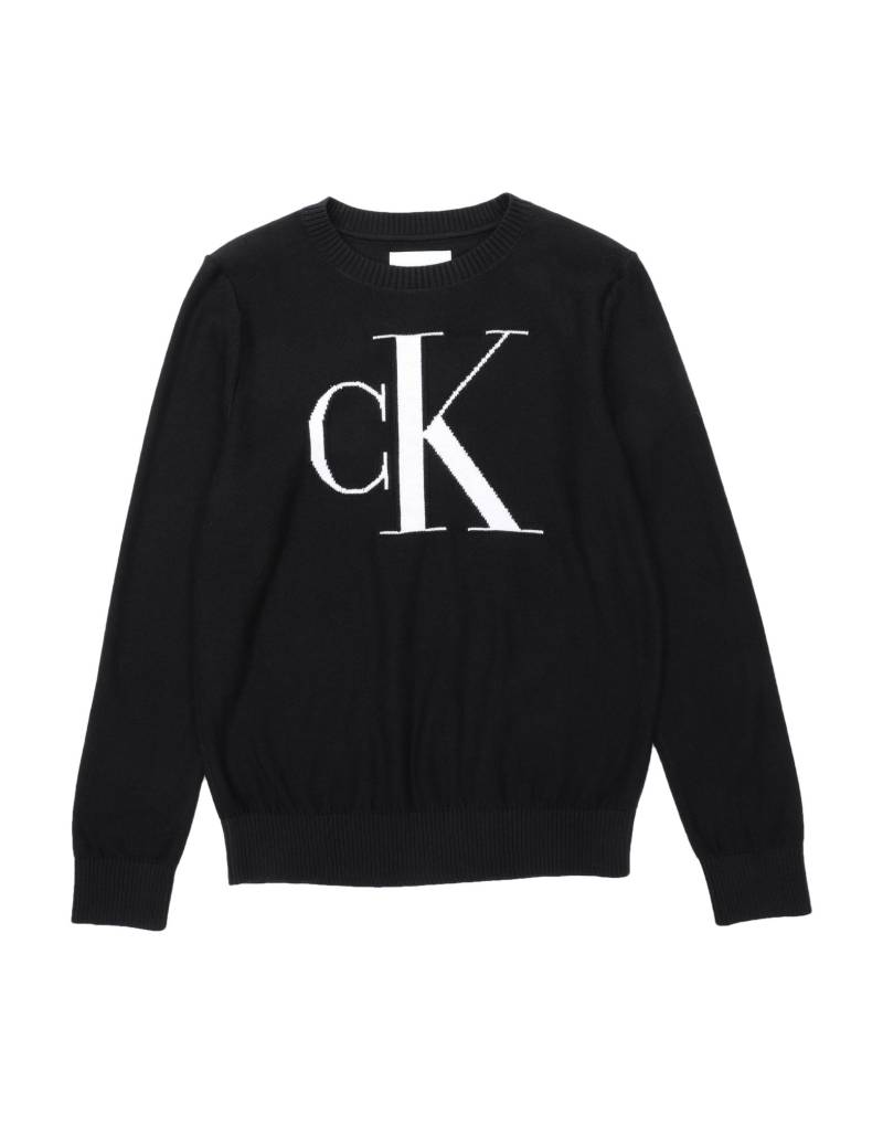 CALVIN KLEIN JEANS Pullover Kinder Schwarz von CALVIN KLEIN JEANS