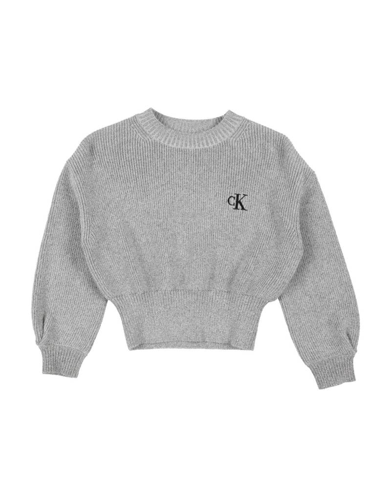 CALVIN KLEIN JEANS Pullover Kinder Silber von CALVIN KLEIN JEANS