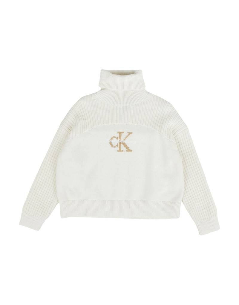 CALVIN KLEIN JEANS Rollkragenpullover Kinder Elfenbein von CALVIN KLEIN JEANS