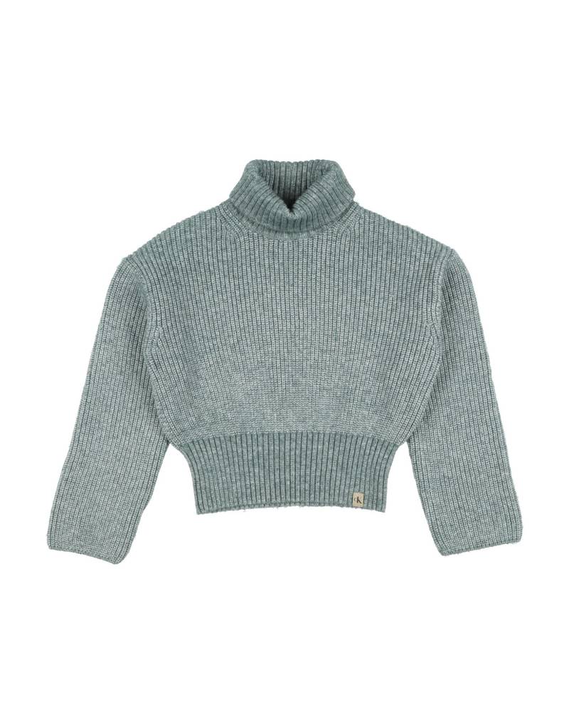 CALVIN KLEIN JEANS Rollkragenpullover Kinder Salbeigrün von CALVIN KLEIN JEANS