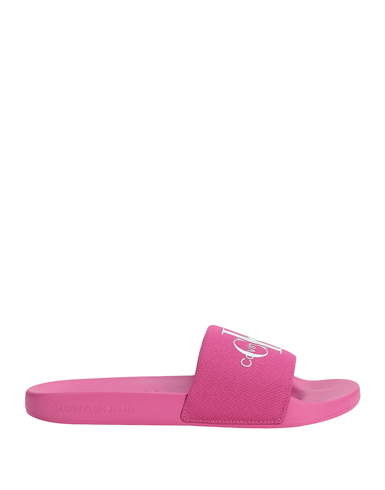 CALVIN KLEIN JEANS Sandale Damen Fuchsia von CALVIN KLEIN JEANS