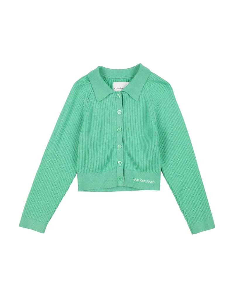 CALVIN KLEIN JEANS Strickjacke Kinder Grün von CALVIN KLEIN JEANS