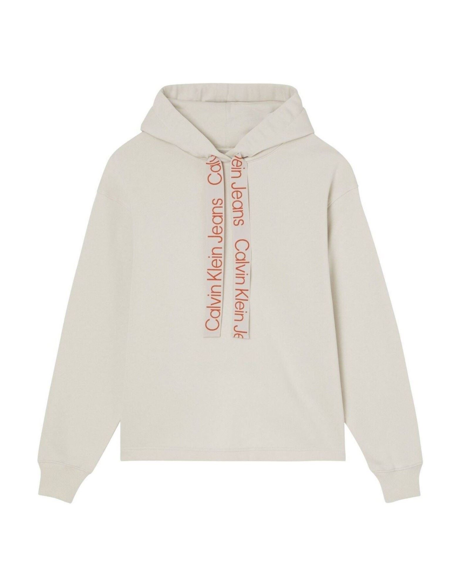 CALVIN KLEIN JEANS Sweatshirt Damen Beige von CALVIN KLEIN JEANS