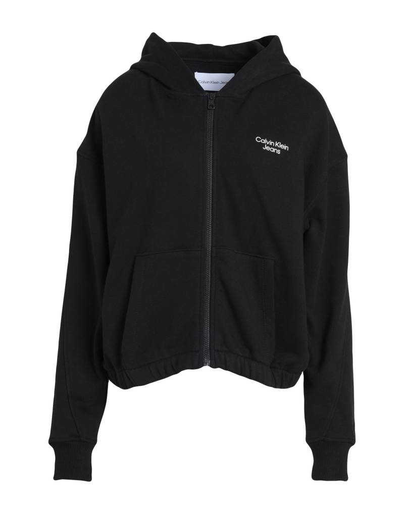 CALVIN KLEIN JEANS Sweatshirt Damen Schwarz von CALVIN KLEIN JEANS