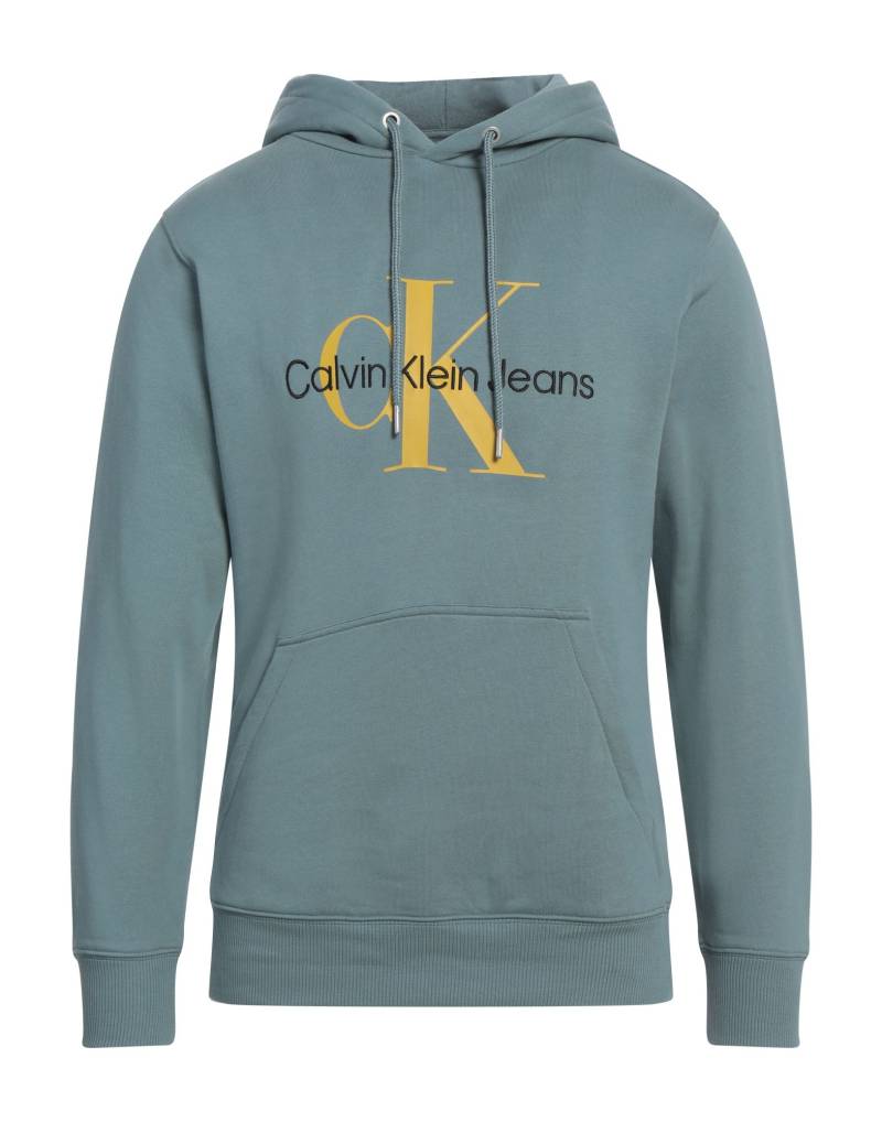 CALVIN KLEIN JEANS Sweatshirt Herren Aquamarin von CALVIN KLEIN JEANS