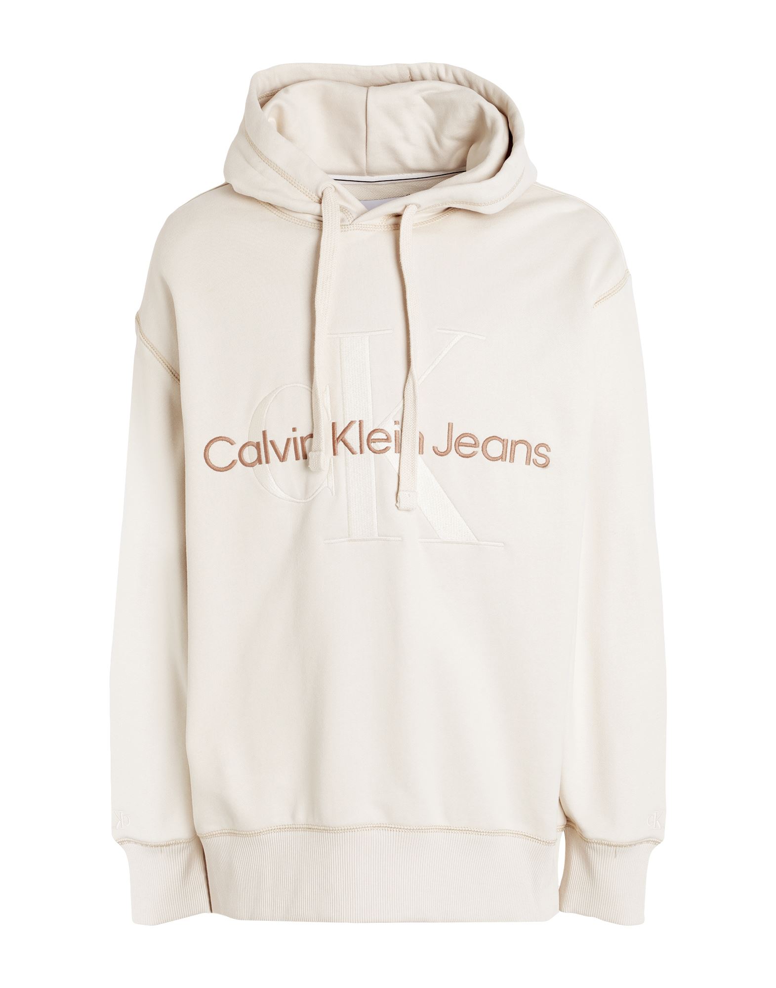 CALVIN KLEIN JEANS Sweatshirt Herren Beige von CALVIN KLEIN JEANS