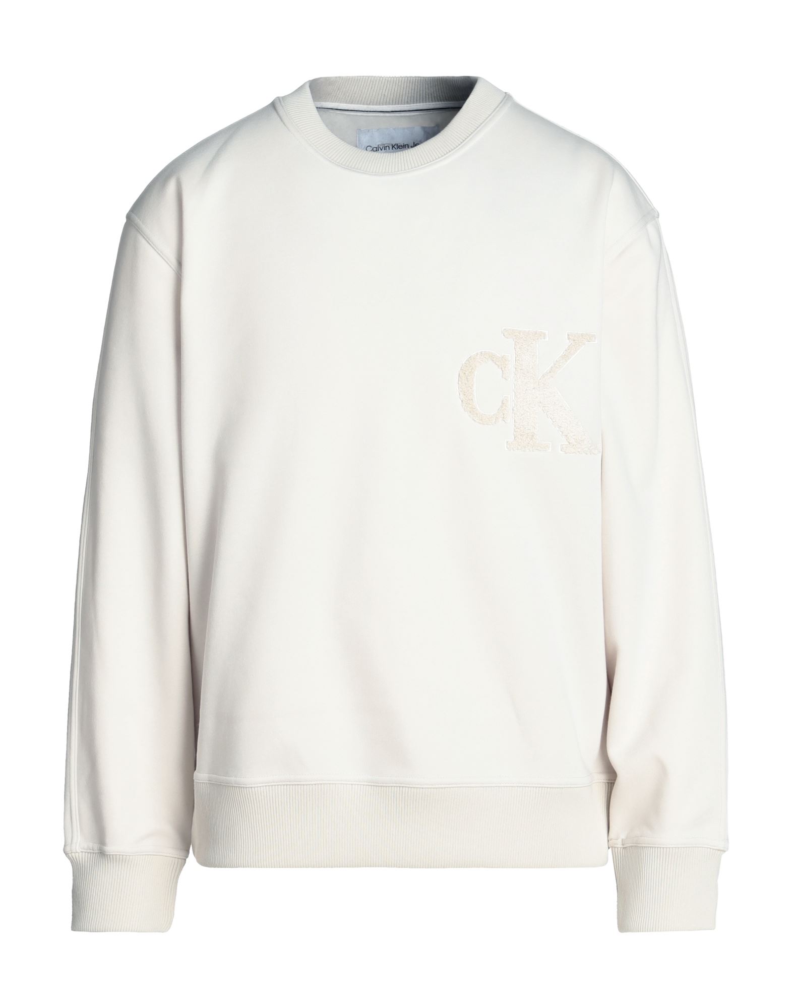 CALVIN KLEIN JEANS Sweatshirt Herren Cremeweiß von CALVIN KLEIN JEANS