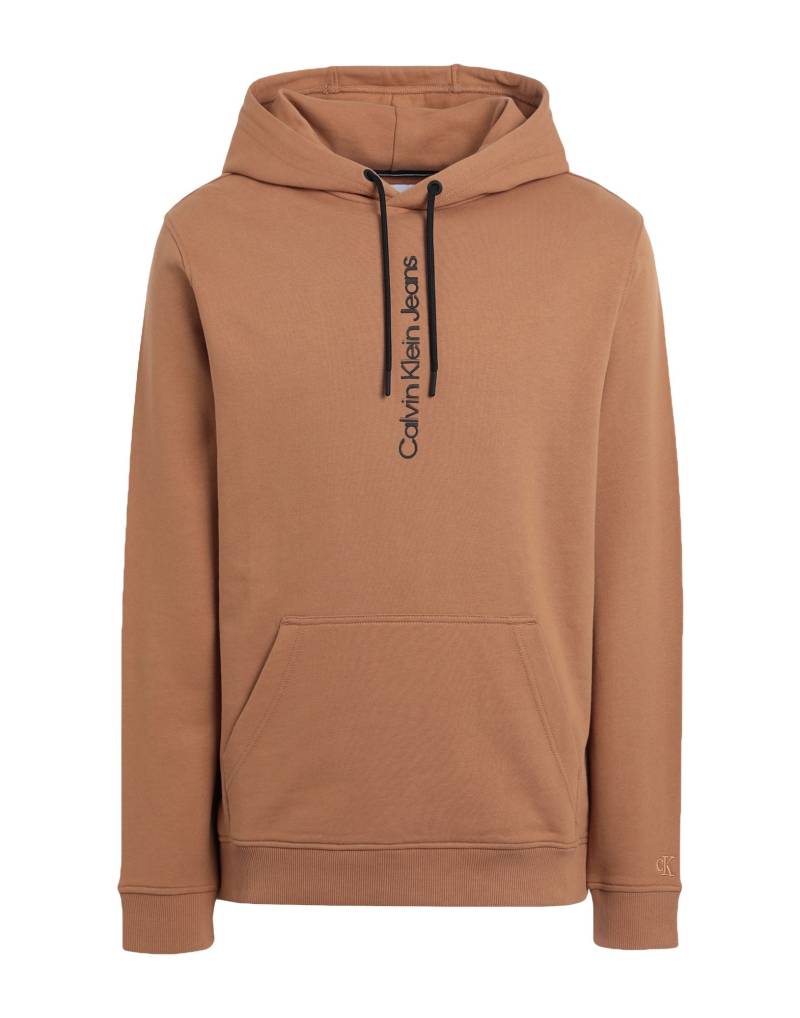 CALVIN KLEIN JEANS Sweatshirt Herren Kamel von CALVIN KLEIN JEANS