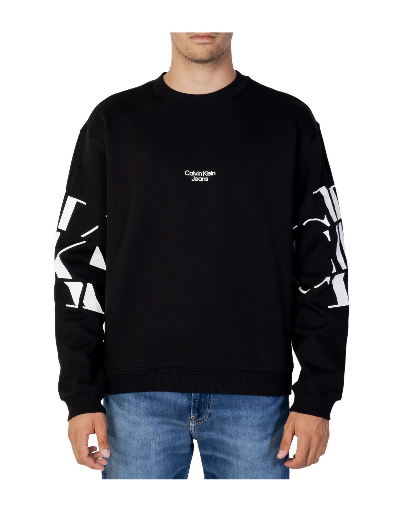 CALVIN KLEIN JEANS Sweatshirt Herren Schwarz von CALVIN KLEIN JEANS