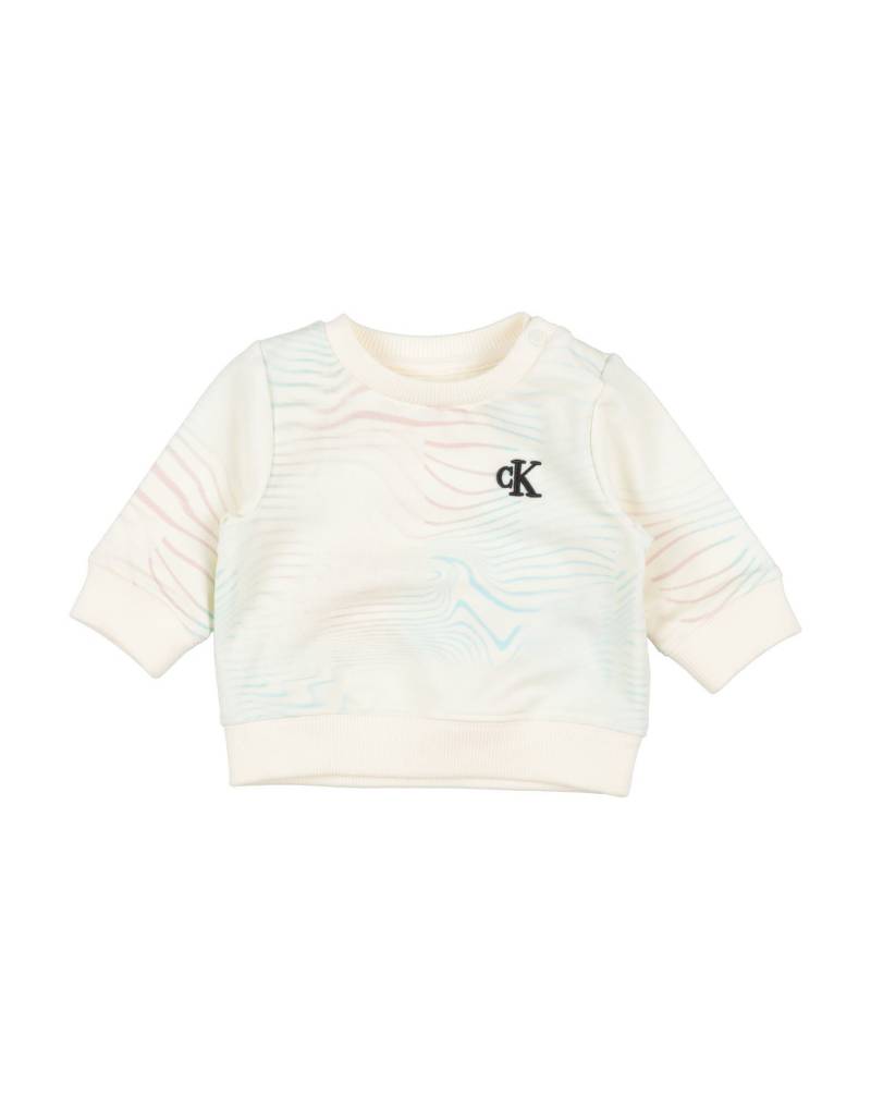 CALVIN KLEIN JEANS Sweatshirt Kinder Elfenbein von CALVIN KLEIN JEANS