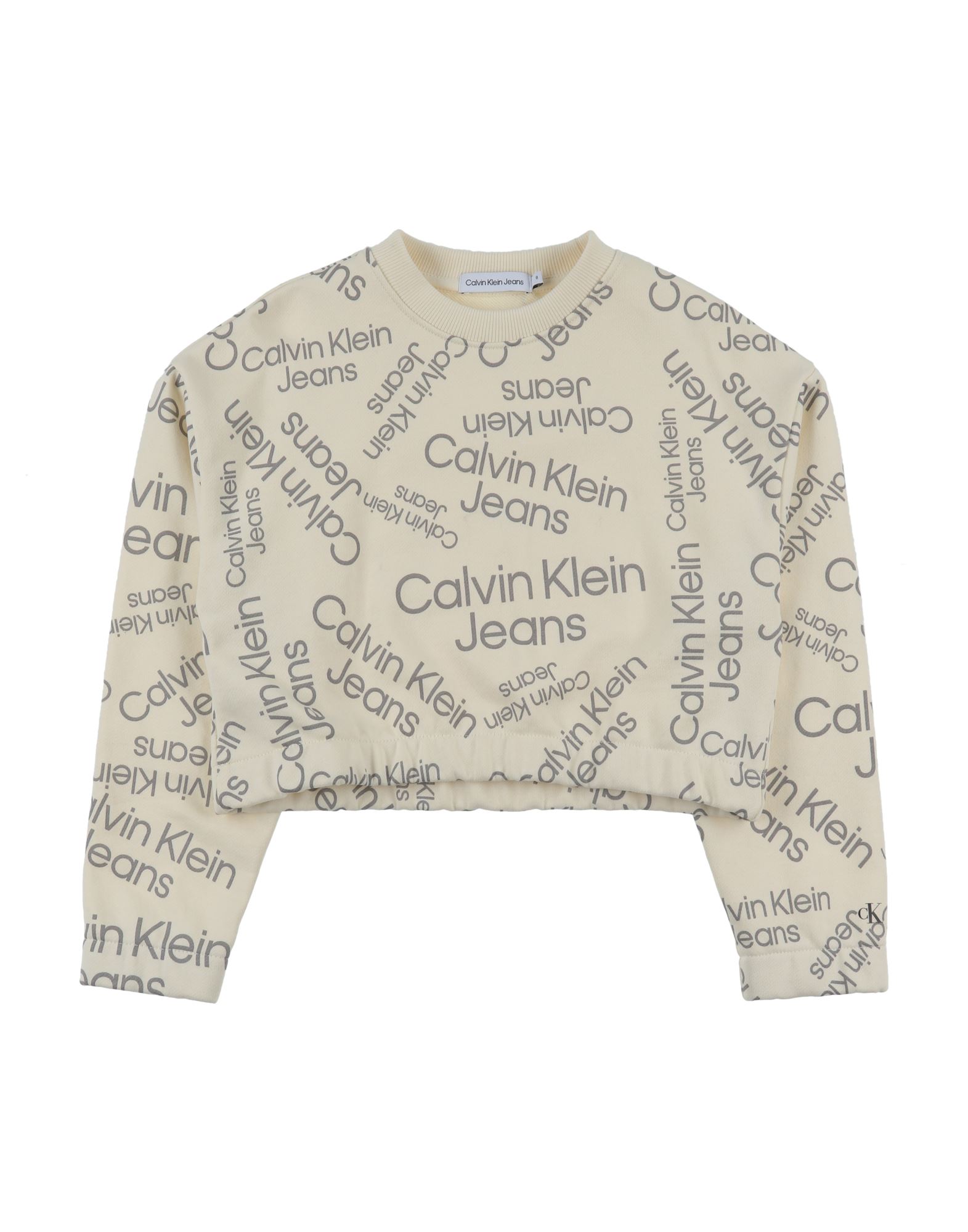 CALVIN KLEIN JEANS Sweatshirt Kinder Elfenbein von CALVIN KLEIN JEANS