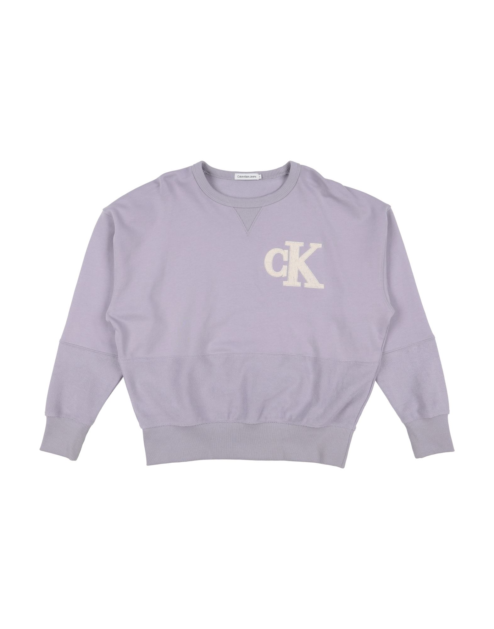 CALVIN KLEIN JEANS Sweatshirt Kinder Lila von CALVIN KLEIN JEANS