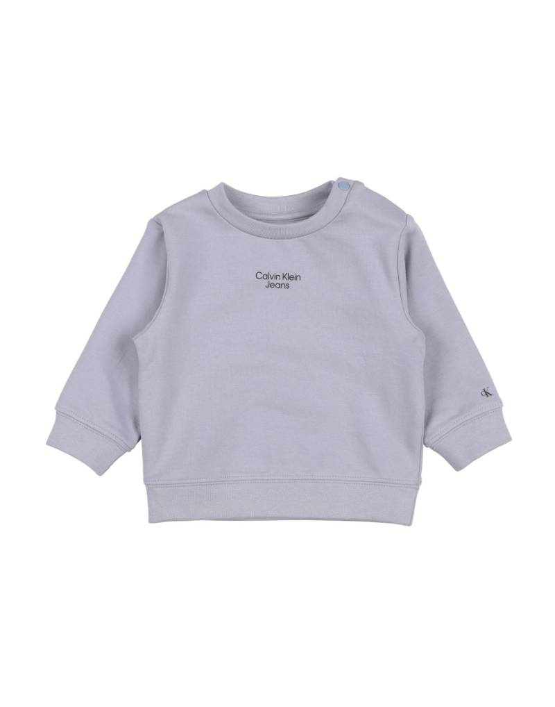 CALVIN KLEIN JEANS Sweatshirt Kinder Lila von CALVIN KLEIN JEANS