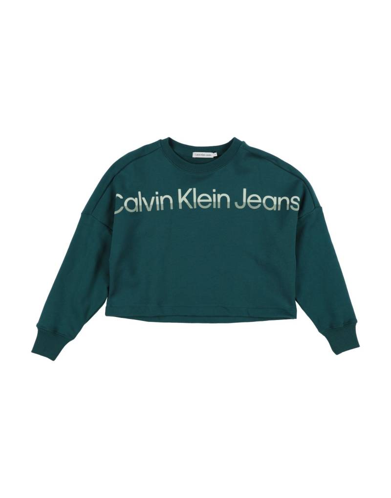 CALVIN KLEIN JEANS Sweatshirt Kinder Aquamarin von CALVIN KLEIN JEANS