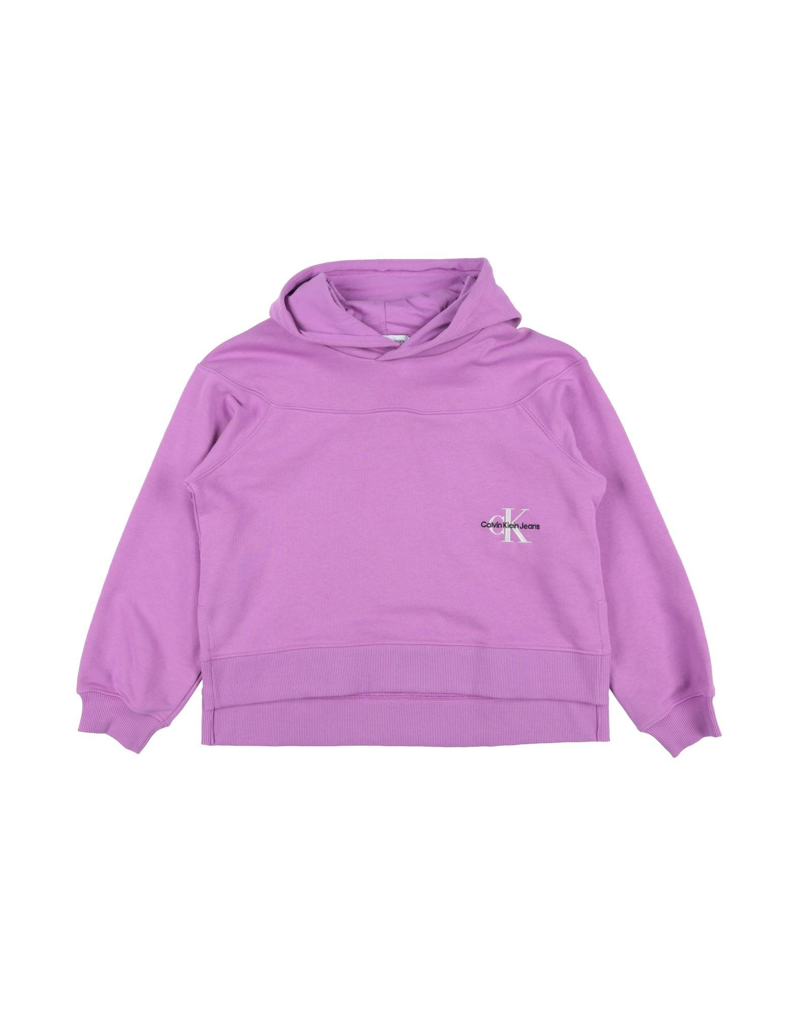 CALVIN KLEIN JEANS Sweatshirt Kinder Violett von CALVIN KLEIN JEANS