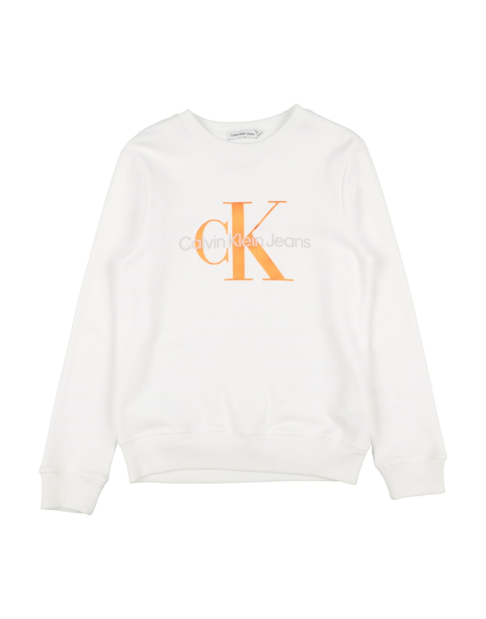 CALVIN KLEIN JEANS Sweatshirt Kinder Weiß von CALVIN KLEIN JEANS