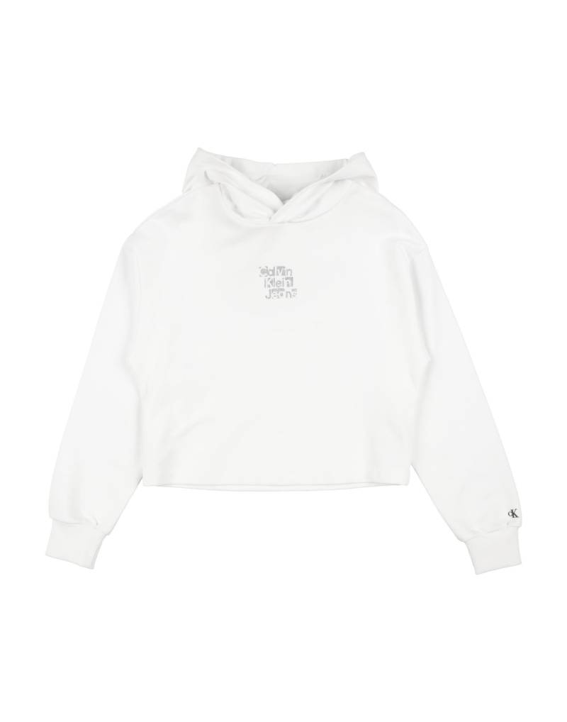 CALVIN KLEIN JEANS Sweatshirt Kinder Weiß von CALVIN KLEIN JEANS