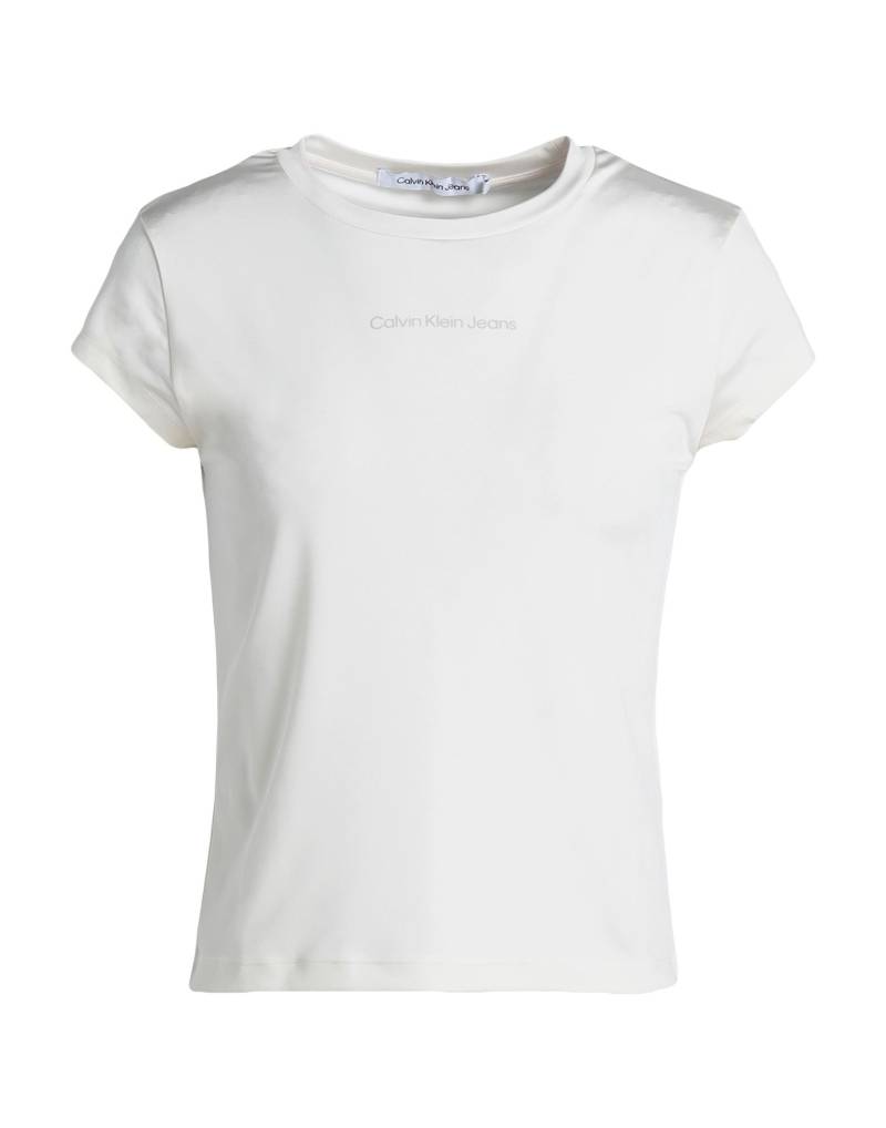 CALVIN KLEIN JEANS T-shirts Damen Elfenbein von CALVIN KLEIN JEANS