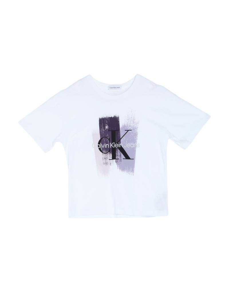 CALVIN KLEIN JEANS T-shirts Kinder Off white von CALVIN KLEIN JEANS