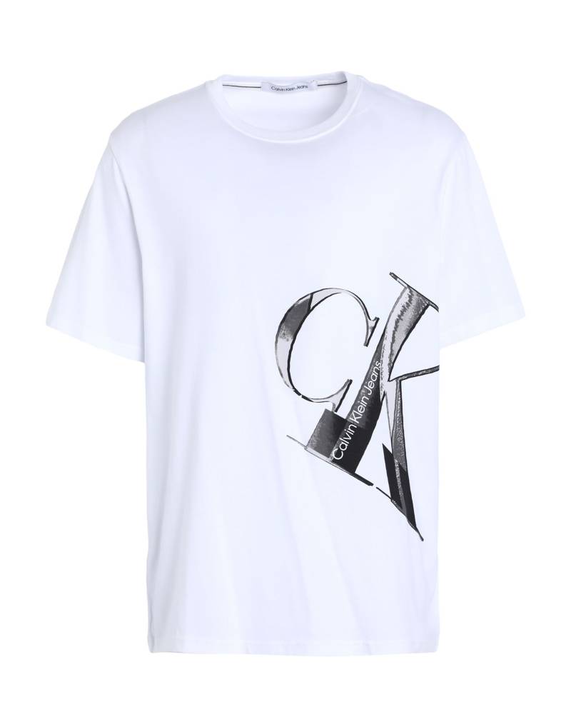 CALVIN KLEIN JEANS T-shirts Herren Weiß von CALVIN KLEIN JEANS