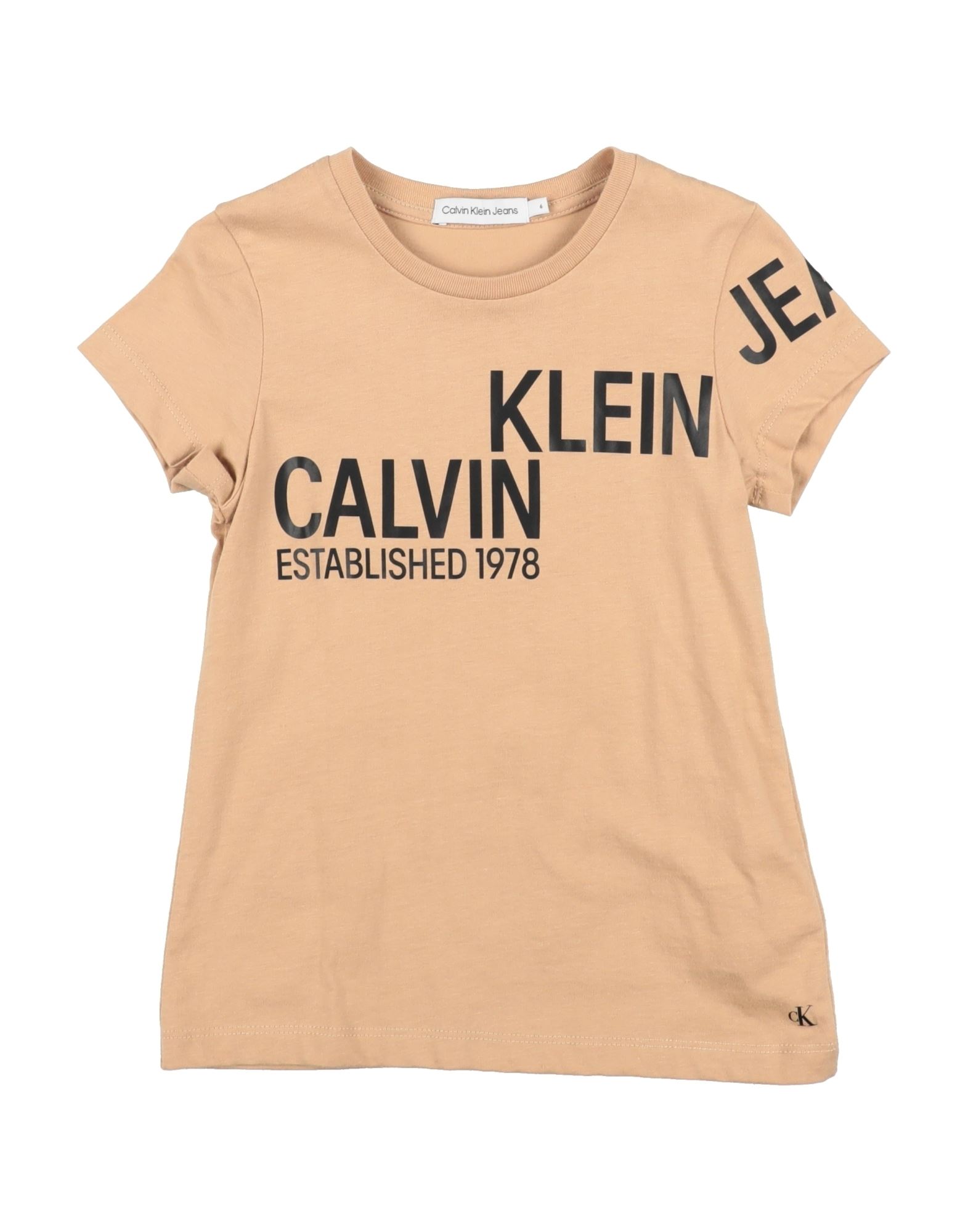 CALVIN KLEIN JEANS T-shirts Kinder Beige von CALVIN KLEIN JEANS