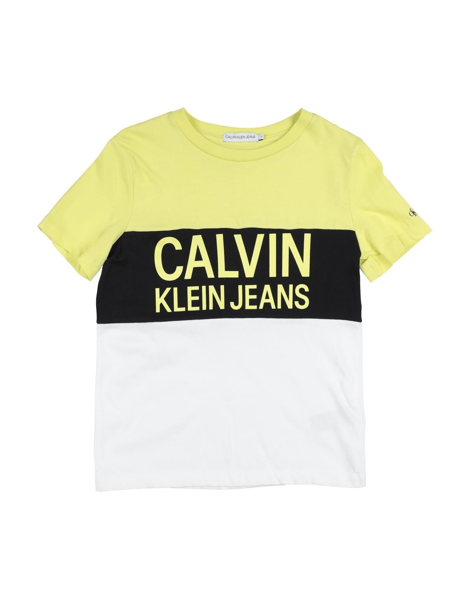 CALVIN KLEIN JEANS T-shirts Kinder Gelb von CALVIN KLEIN JEANS