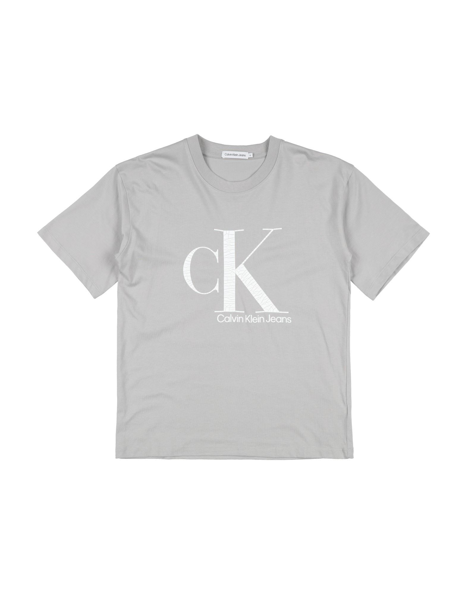 CALVIN KLEIN JEANS T-shirts Kinder Hellgrau von CALVIN KLEIN JEANS