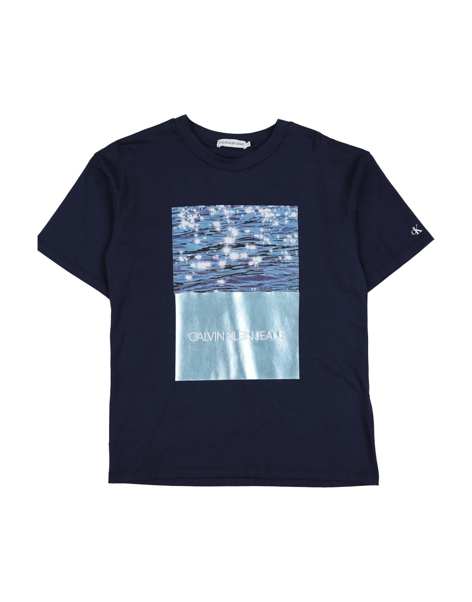 CALVIN KLEIN JEANS T-shirts Kinder Nachtblau CALVIN KLEIN JEANS T-shirts Kinder Nachtblau von CALVIN KLEIN JEANS